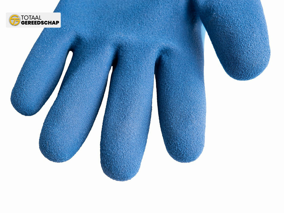 Waterproof thermal winter work gloves size 8 /cotton – latex/