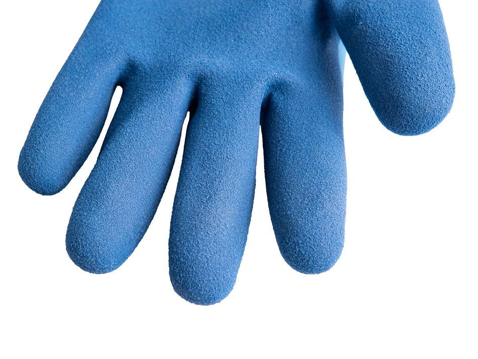 Waterdichte thermische winterwerkhandschoenen maat 8 /katoen – latex/