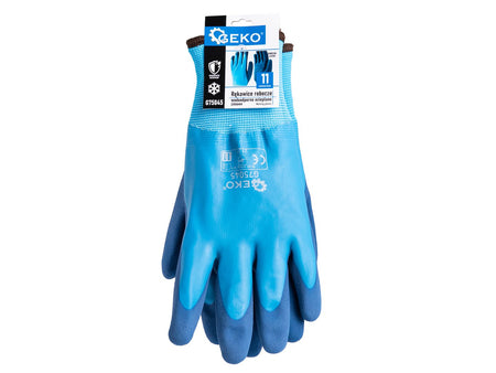 Waterdichte thermische winterwerkhandschoenen maat 11 /katoen – latex/