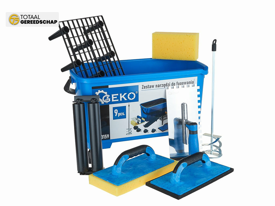 9pcs grout tools set