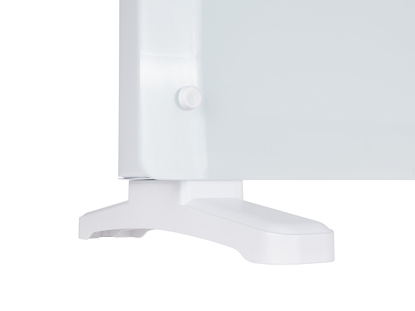Glazen convectorkachel met LCD, afstandsbediening en WiFi 2500W (wit)