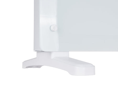 Glazen convectorkachel met LCD, afstandsbediening en WiFi 2500W (wit)