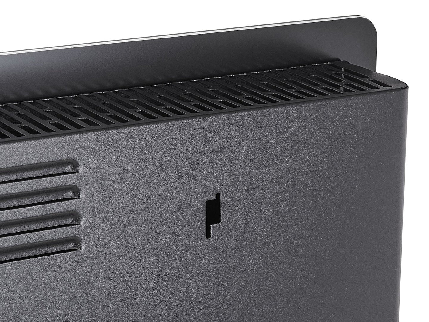 Glazen convectorkachel met LCD, afstandsbediening en WiFi 2500W (zwart)