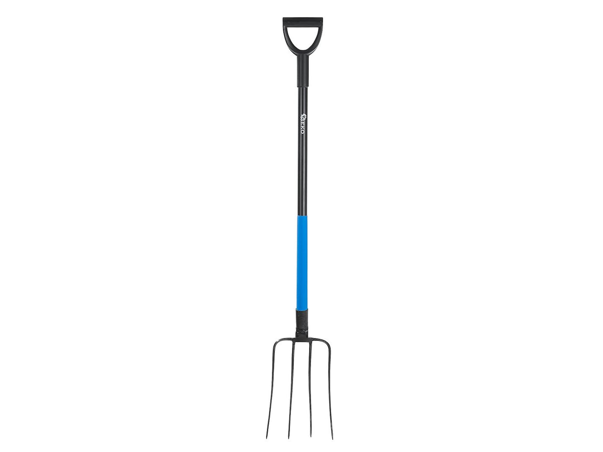 Graafvork met 4 tanden en stalen D-handgreep 135cm