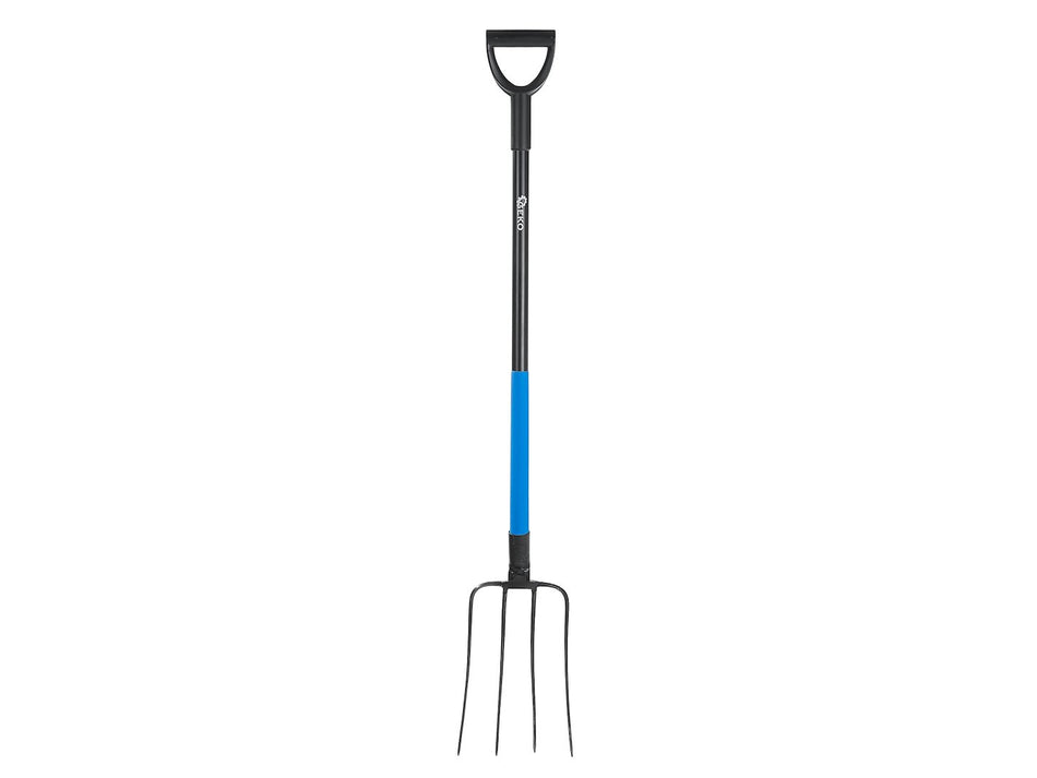 Graafvork met 4 tanden en stalen D-handgreep 135cm