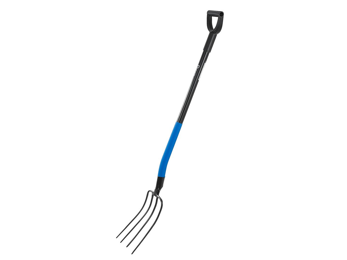 Graafvork met 4 tanden en stalen D-handgreep 135cm