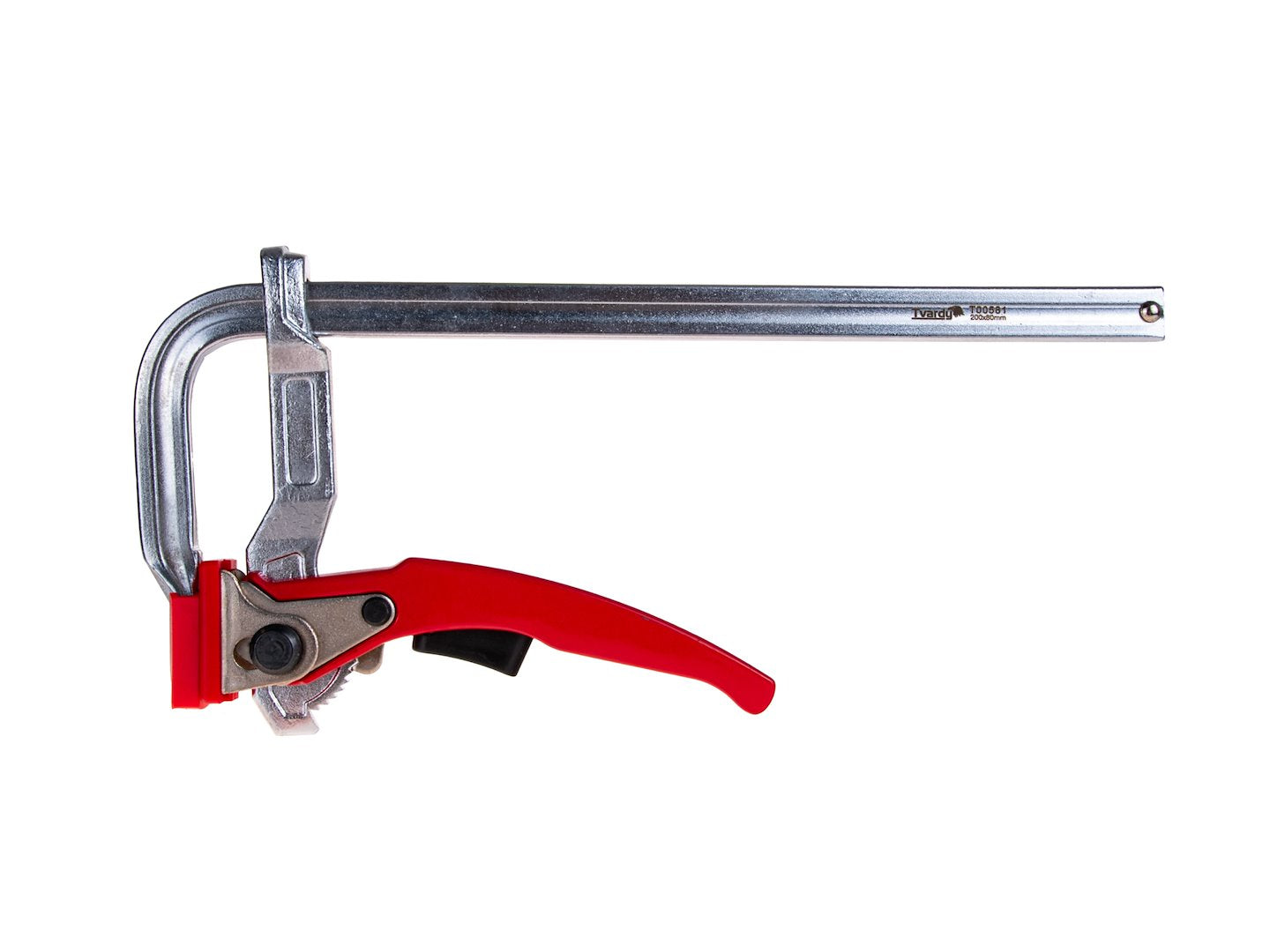 Gesmede ratel F-type klem 200x80mm