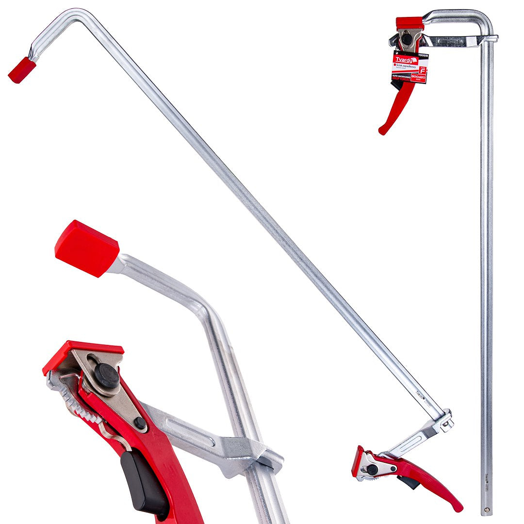 Gesmede ratel F-type klem 800x120mm