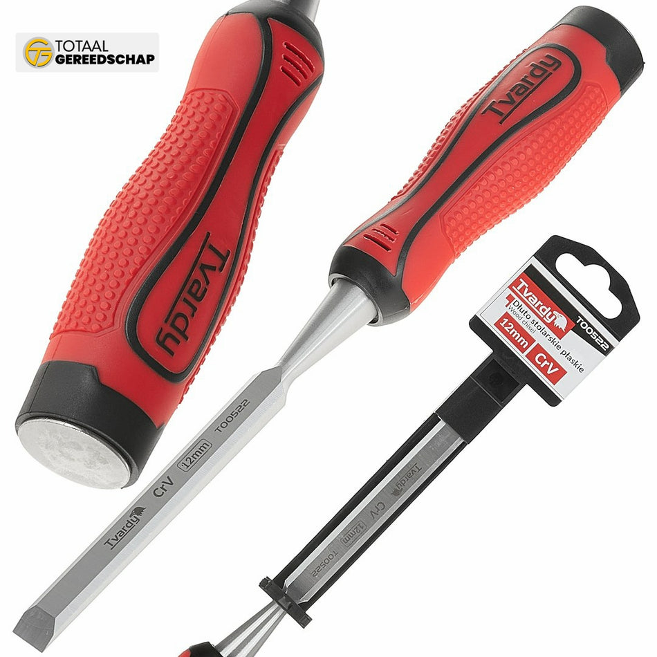 12mm CrV flat wood chisel