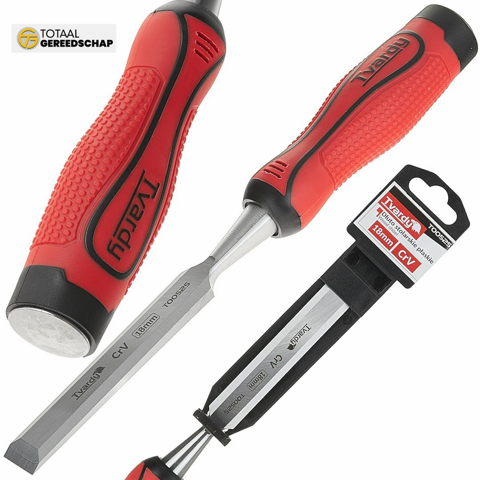 18mm CrV flat wood chisel