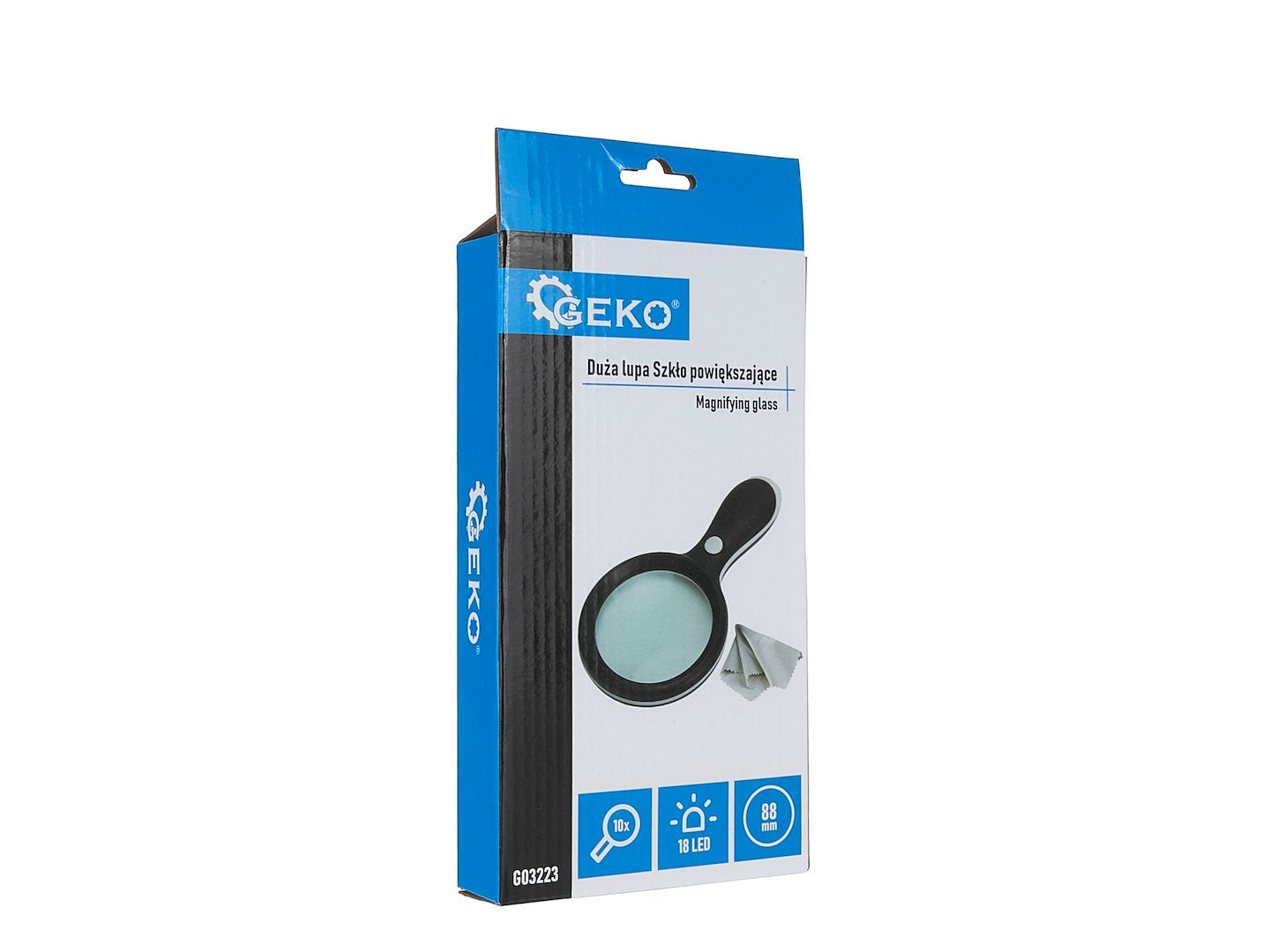 Vergrootglas 88mm 10x 18LED