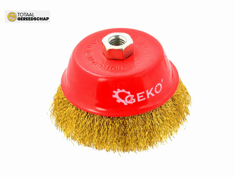 Brass Crimped Wire Cup Brush 125mm/5" M14