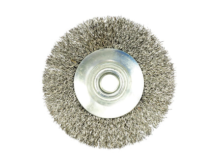 Stalen geperste draadwiel 100mm M14