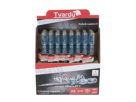 Spanningstester 182mm 100-250V - displaydoos