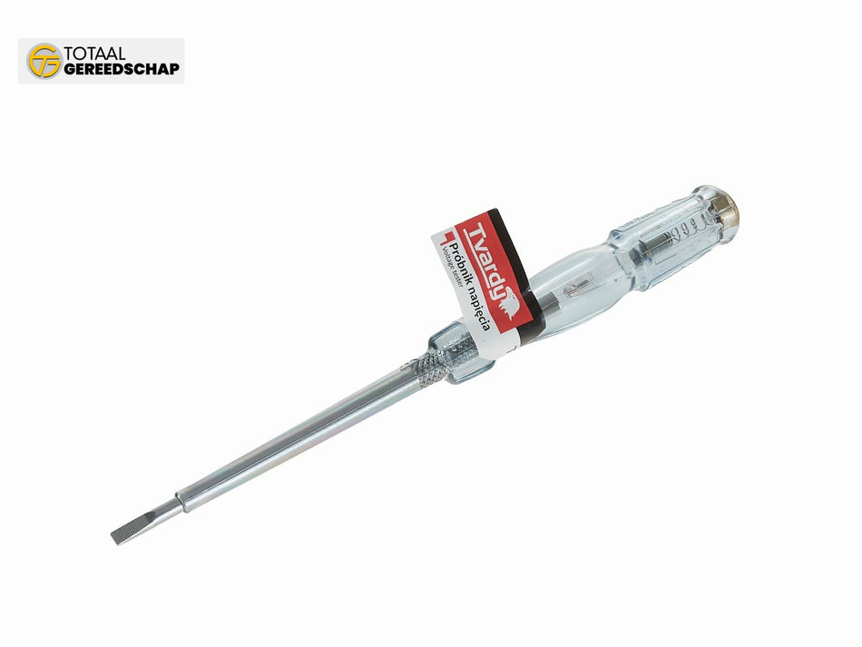 Voltage tester 182mm 100-250V - display box