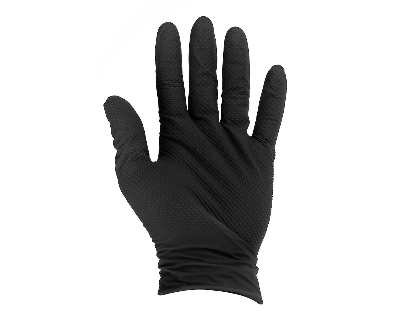 Nitrilhandschoenen SOLID GRIP 50 stuks maat S, zwart