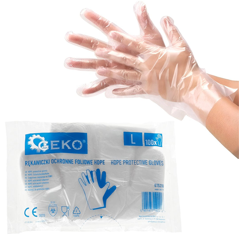 HDPE beschermhandschoenen 100st