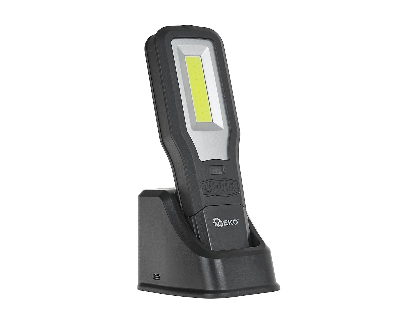 Powerbank werkplaatslamp met magneet en lichtregeling + oplaadstation LED COB 10W + 5W 2000mAh 550lm IP54