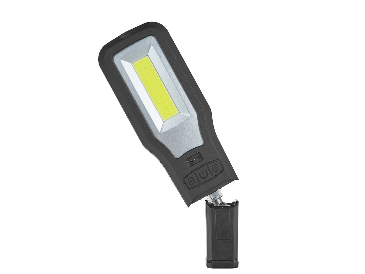 Powerbank werkplaatslamp met magneet en lichtregeling + oplaadstation LED COB 10W + 5W 2000mAh 550lm IP54