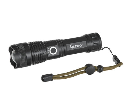 Tactische zaklamp LED XHP50 15W 1800mAh 1500lm IPX3