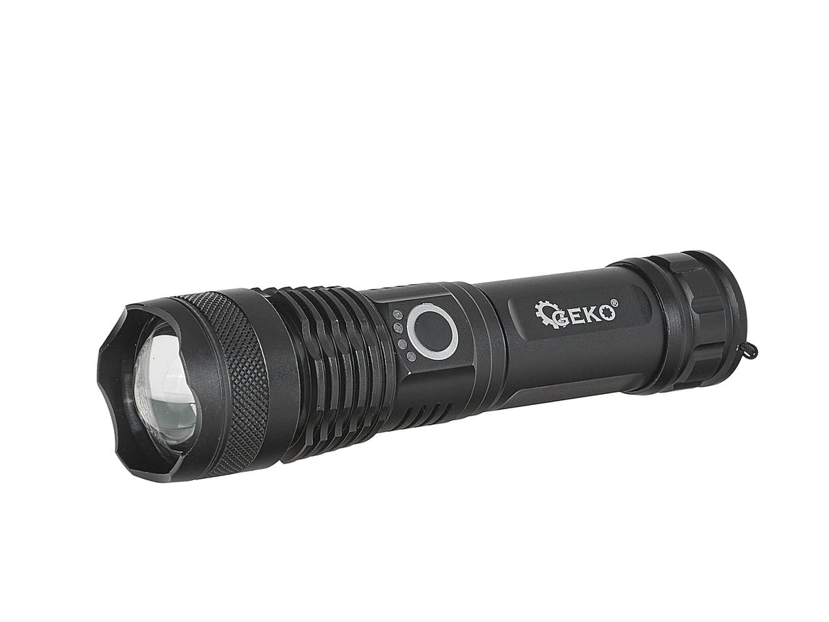 Tactische zaklamp LED XHP50 15W 1800mAh 1500lm IPX3