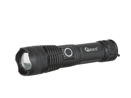 Tactische zaklamp LED XHP50 15W 1800mAh 1500lm IPX3