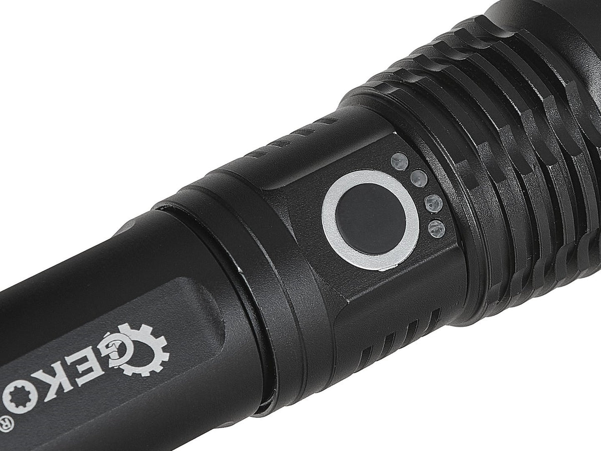 Tactische zaklamp LED XHP50 15W 1800mAh 1500lm IPX3