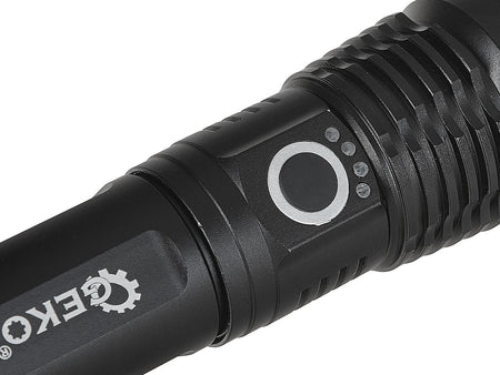 Tactische zaklamp LED XHP50 15W 1800mAh 1500lm IPX3