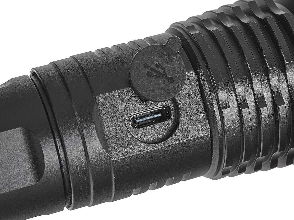 Tactische zaklamp LED XHP50 15W 1800mAh 1500lm IPX3