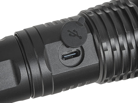 Tactische zaklamp LED XHP50 15W 1800mAh 1500lm IPX3
