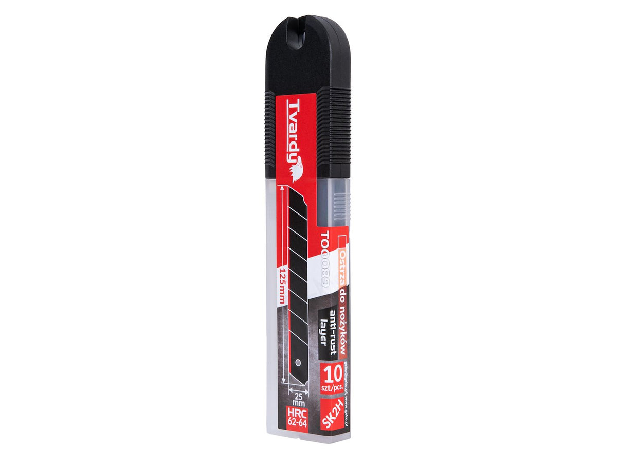 Mesjes voor stanleymessen 125x25x0,7mm SK2H 10 stuks