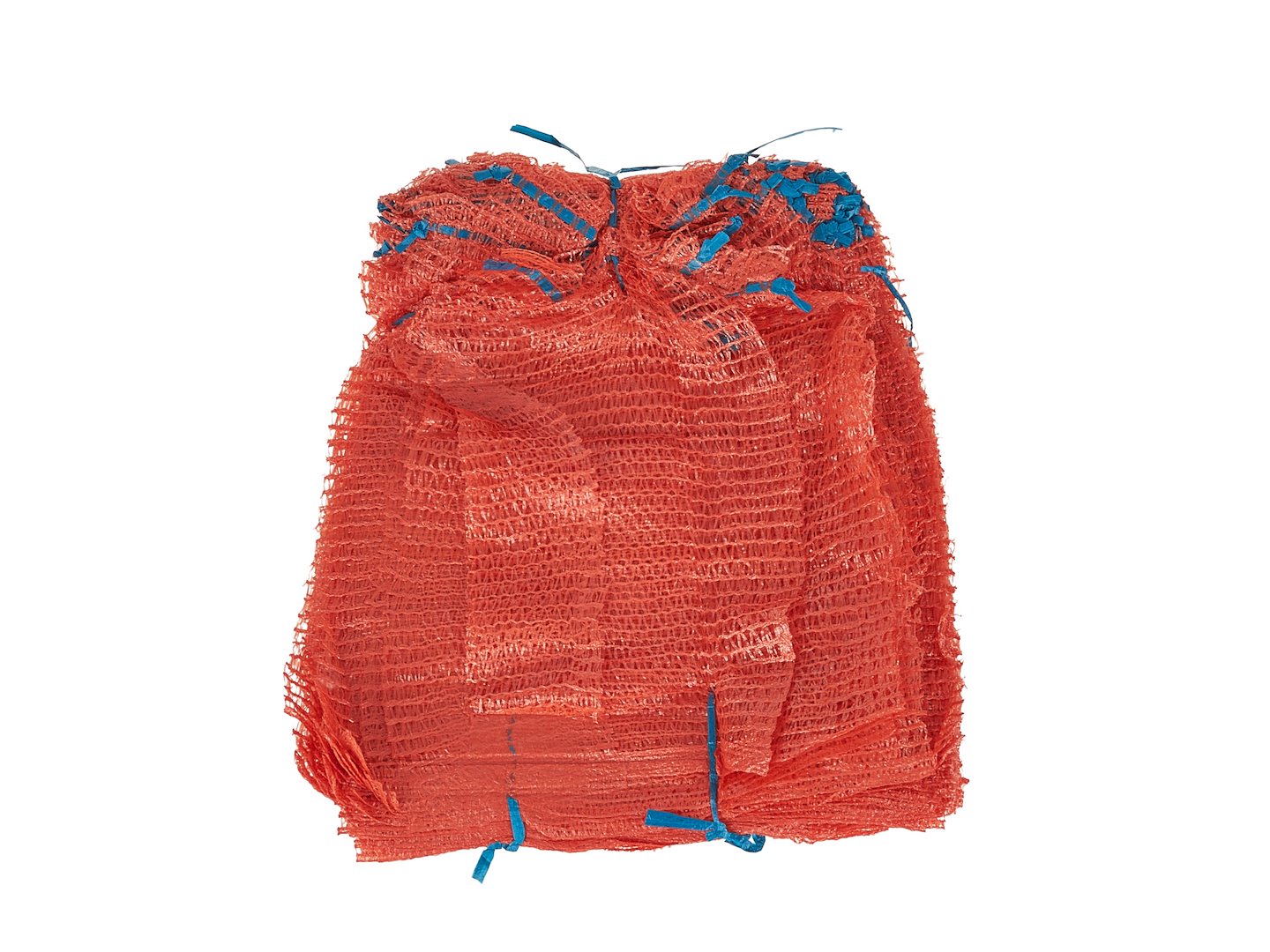 Raschel-zak met trekkoord 42x60cm 15kg /Oranje