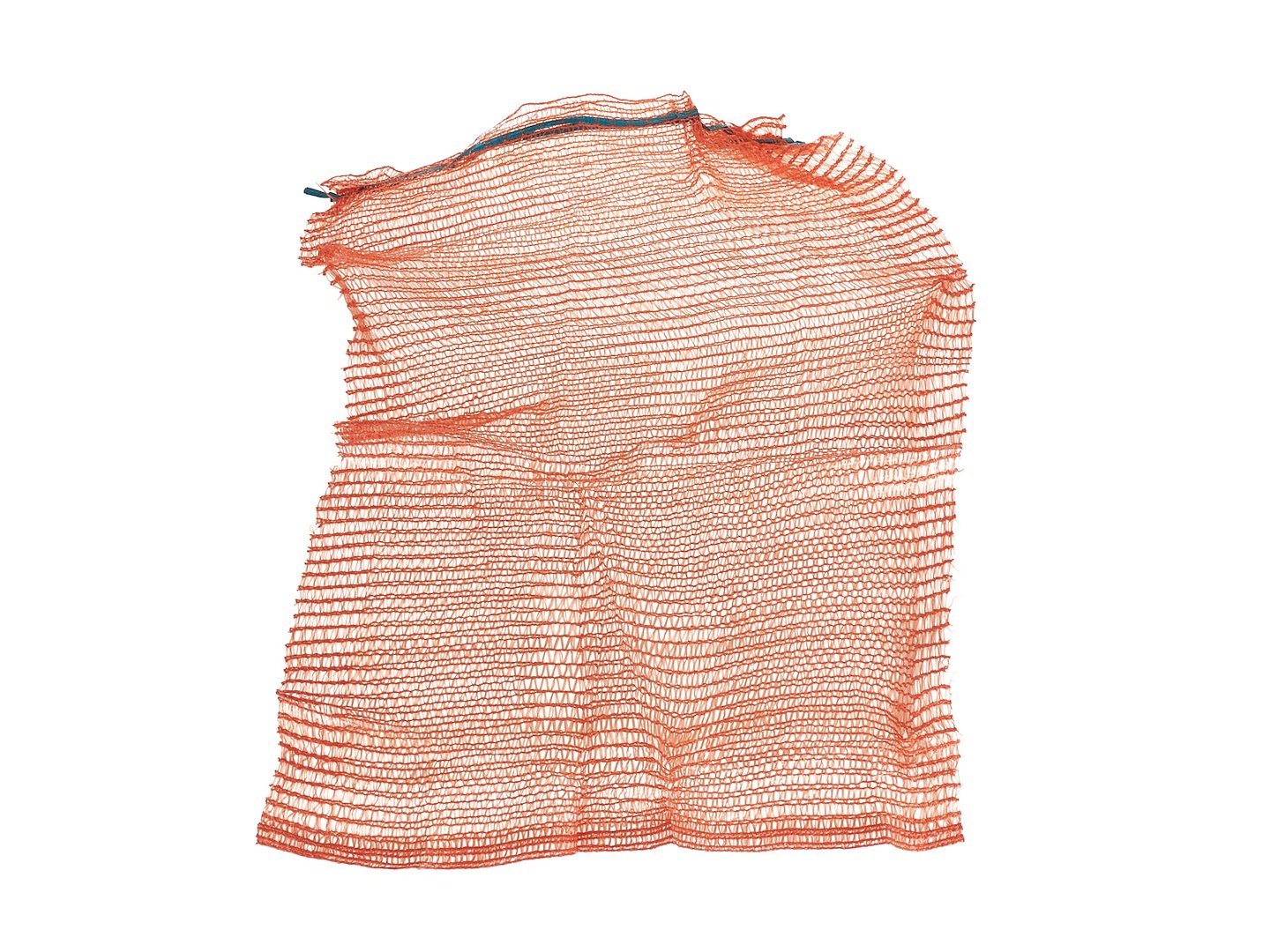 Raschel-zak met trekkoord 50x80cm 30kg / Oranje