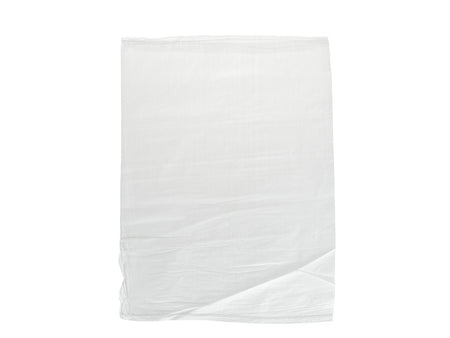 Geverfde polypropyleen geweven zak 50x80cm 30kg /Wit