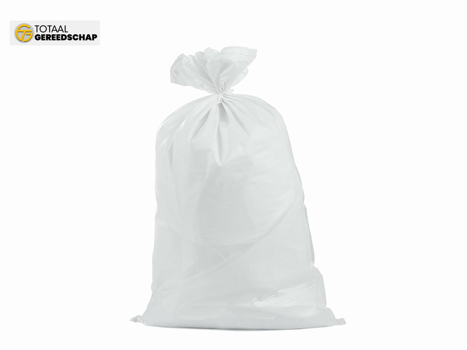Woven polypropylene bag 50x80cm 30kg /White