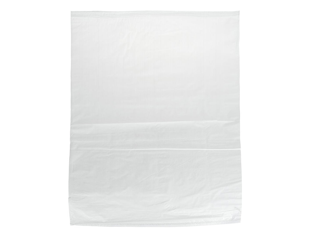 Geweven polypropyleen zak 65x105cm 50kg /Wit