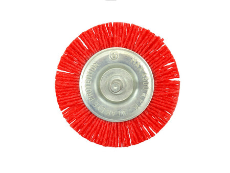 Nylon filamentschijfborstel 75mm voor boormachines 6mm