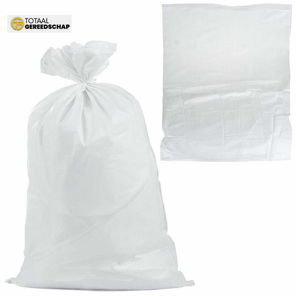 Woven polypropylene bag 80x125cm 80kg /White