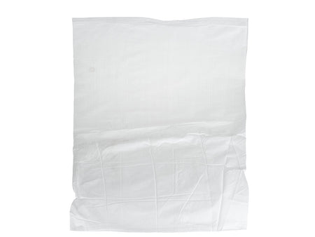 Geweven polypropyleen zak 80x125cm 80kg /Wit