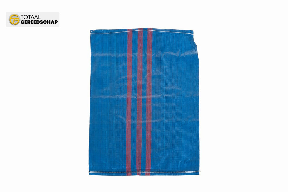 Woven polypropylene bag 50x80cm 30kg /Blue&red