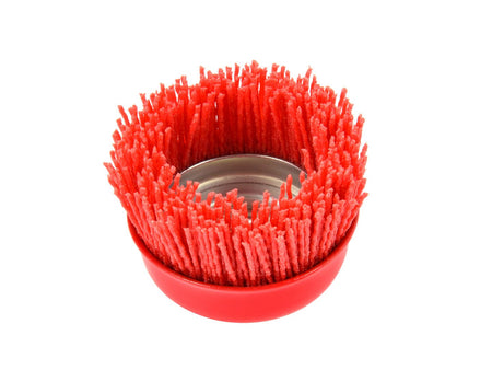 Nylon filament kopborstel 75mm M14