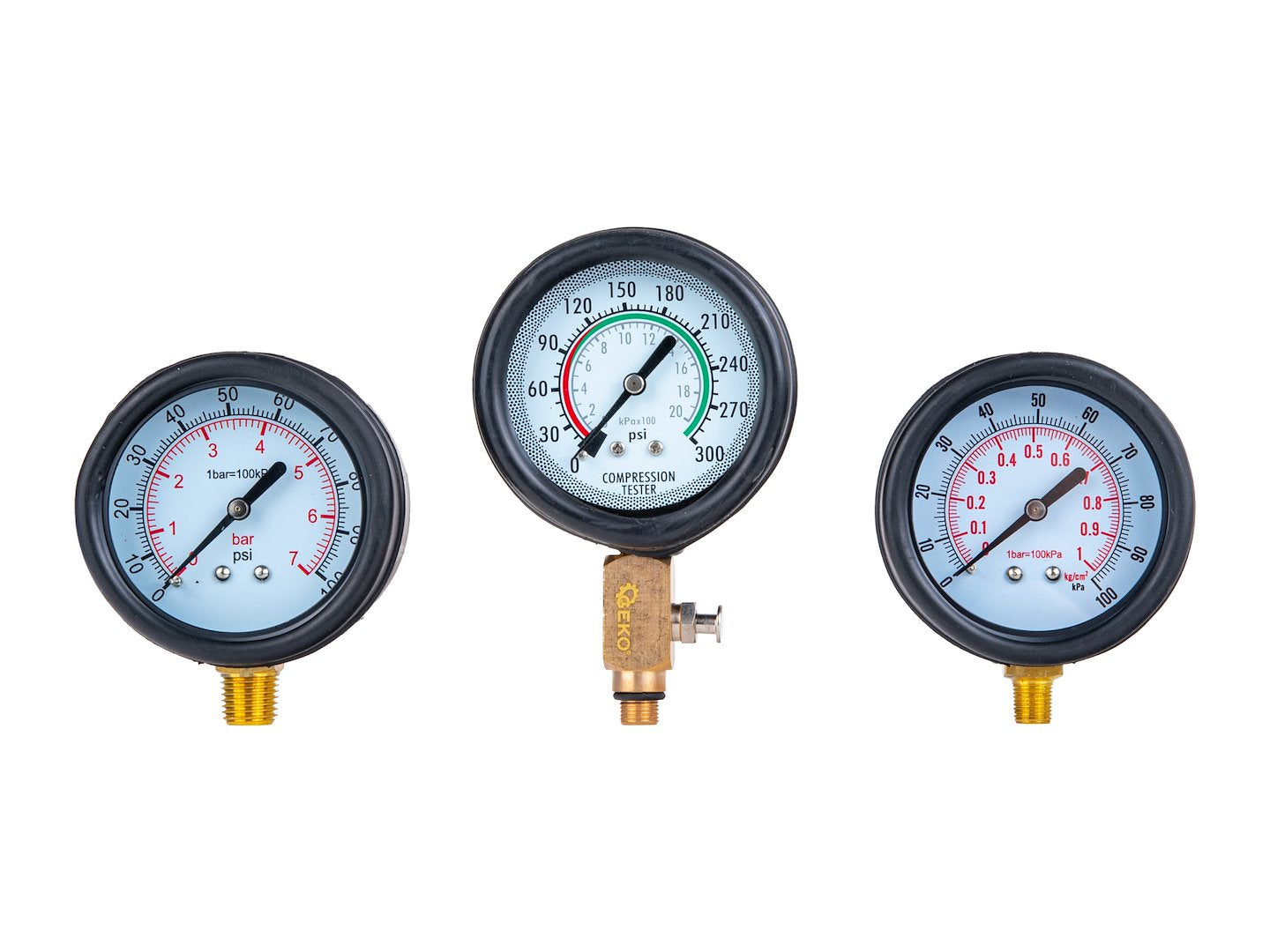 Motorfiets compressie- & brandstofdruktester