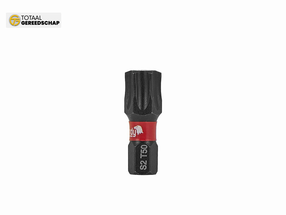 Impact screwdriver bit T50 25mm S2 – box