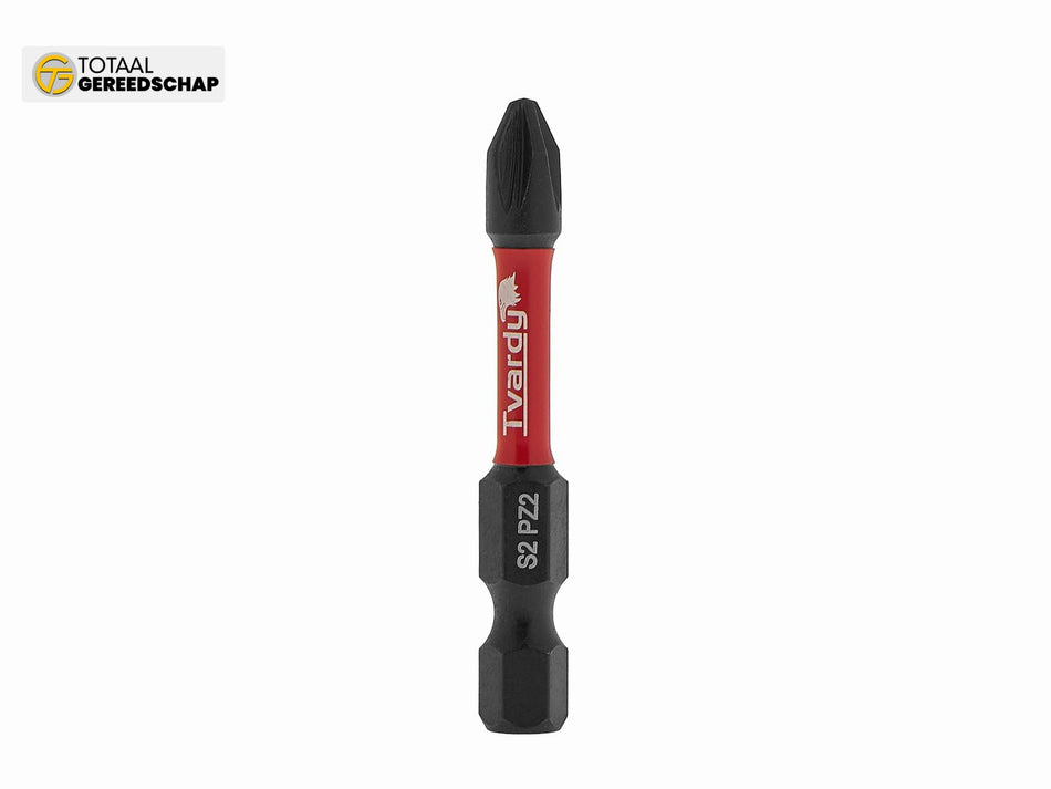 Impact screwdriver bit PZ2 50mm S2