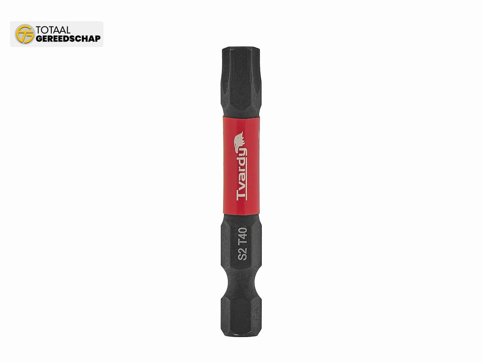 Impact screwdriver bit T40 50mm S2