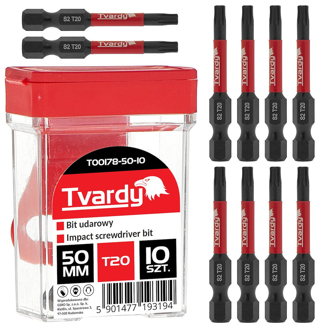 Slagbits schroevendraaier T20 50mm S2 – doos