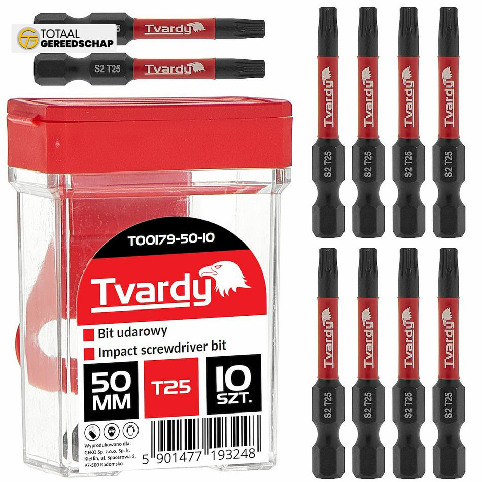Impact screwdriver bit T25 50mm S2 – box