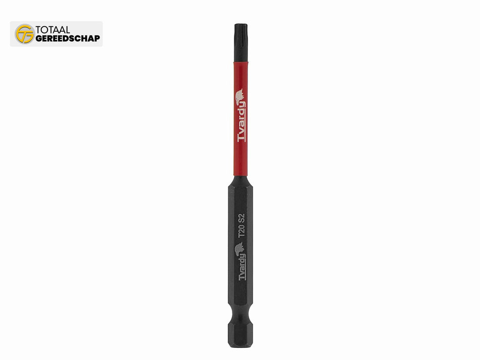 Impact screwdriver bit T20 90mm S2
