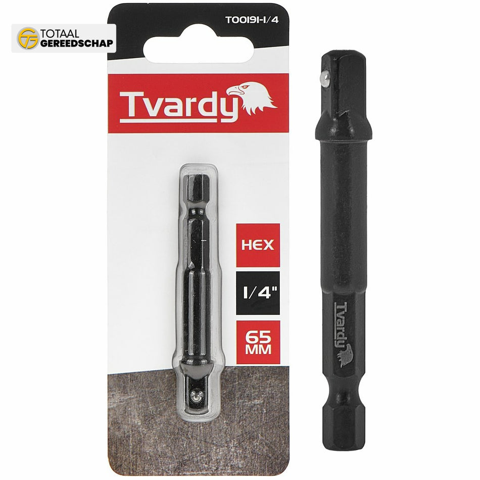 1/4" 65mm HEX impact socket adaptor