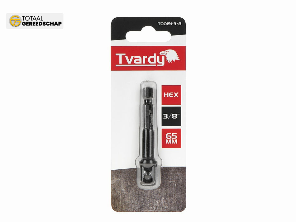 3/8" 65mm HEX impact socket adaptor